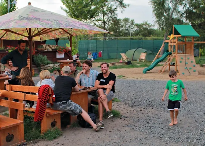 Sunny Family In Zizkov *